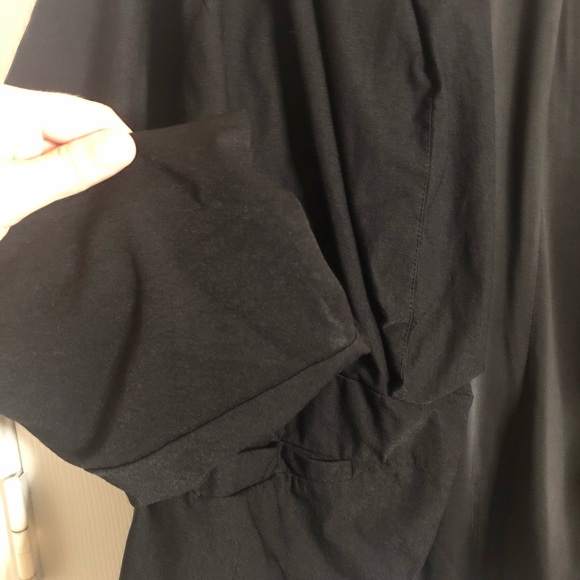 Torrid Plus Size Chic Cutaway Stretch Blazer Black #10425350 Size 3X - Picture 7 of 14